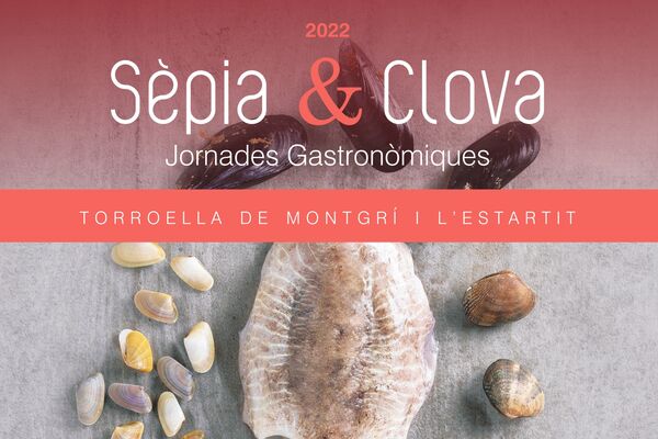 Cartell de les Jornades de la Sèpia i la Clova